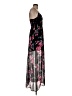Express Outlet 100% Polyester Floral Black Cocktail Dress Size M - photo 4