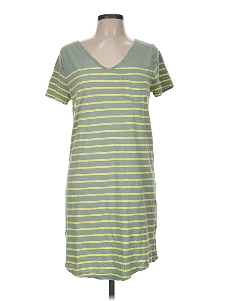 Pre-owned Gap Casual Dress In Green