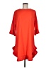 Unbranded 100% Polyester Orange Casual Dress Size M - photo 1