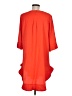 Unbranded 100% Polyester Orange Casual Dress Size M - photo 2
