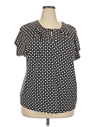 Notations Short Sleeve Blouse (view 1)
