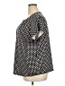 Notations Polka Dots Black Short Sleeve Blouse Size 2X - photo 5