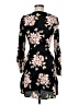 Warehouse 100% Viscose Floral Black Casual Dress Size 6 - photo 2