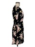 Warehouse 100% Viscose Floral Black Casual Dress Size 6 - photo 4