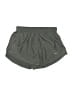 Nike 100% Polyester Solid Gray Athletic Shorts Size S - photo 1