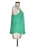J. by J.Crew 100% Polyester Green Sleeveless Blouse Size 6 - photo 4