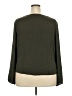Ann Taylor LOFT 100% Polyester Green Long Sleeve Blouse Size XXL - photo 2