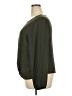 Ann Taylor LOFT 100% Polyester Green Long Sleeve Blouse Size XXL - photo 5