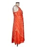 Beth Bowley 100% Silk Paisley Orange Cocktail Dress Size 6 - photo 4