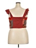 Torrid 100% Rayon Red Sleeveless Blouse Size 2X Plus (2) - photo 2