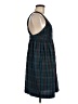 Eliot Plaid Teal Casual Dress Size 6 - photo 4