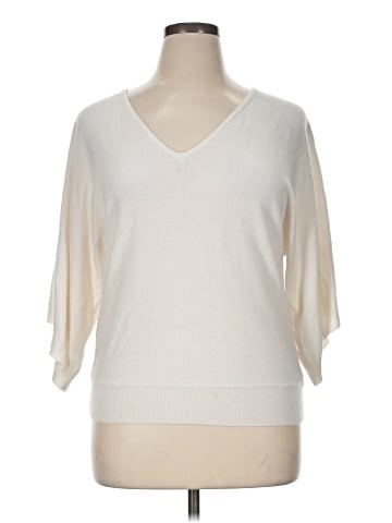 New York & Company 3/4 Sleeve T-Shirt (view 1)