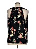 Maurices Floral Black 3/4 Sleeve Blouse Size 14 (0) - photo 2