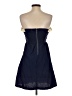 Cope Blue Cocktail Dress Size 4 - photo 2