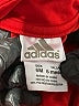 Adidas 100% Polyester Color Block Stripes Red Track Jacket 3-6 MO / 6 MO - photo 3