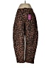 Assorted Brands Animal Print Brown Jeggings Size 7 - photo 1