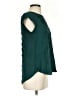 Daniel Rainn 100% Rayon Teal Sleeveless Blouse Size S - photo 4