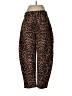 Assorted Brands Animal Print Brown Jeggings Size 7 - photo 2
