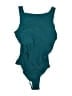 Assorted Brands Solid Teal One Piece Swimsuit Size L - photo 1