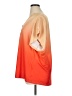 Unbranded Orange Short Sleeve Blouse Size XL (estimated) - photo 5