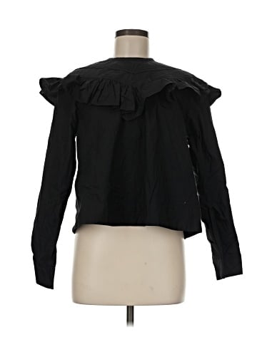 Ganni Long Sleeve Blouse (view 1)