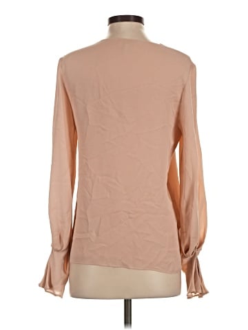Joie Long Sleeve Silk Top (view 2)