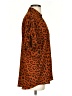 CAbi 100% Polyester Animal Print Brown Short Sleeve Blouse Size S - photo 4
