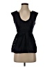 J.Crew Blue Black Sleeveless Blouse Size 0 - photo 1