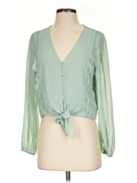 WAYF 3/4 Sleeve Blouse (view 1)