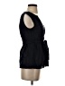J.Crew Blue Black Sleeveless Blouse Size 0 - photo 4