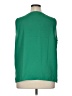 Christopher & Banks 100% Polyester Green Sleeveless Blouse Size XL - photo 2