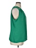 Christopher & Banks 100% Polyester Green Sleeveless Blouse Size XL - photo 4