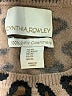 Cynthia Rowley 100% Cashmere Animal Print Brown Cashmere Pullover Sweater Size XS - photo 7