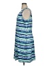 Zuda Stripes Blue Casual Dress Size XL - photo 5
