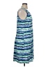 Zuda Stripes Blue Casual Dress Size XL - photo 4