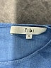 Tibi Blue 3/4 Sleeve Top Size S - photo 7