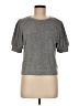 Joe's Jeans Gray Short Sleeve Top Size M - photo 1