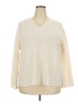Nordstrom Solid Ivory Cardigan Size XXL - photo 1