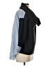 Naadam Color Block Gray Wool Pullover Sweater Size M - photo 4