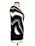 White House Black Market 100% Rayon Chevron-herringbone Black Pullover Sweater Size S - photo 4