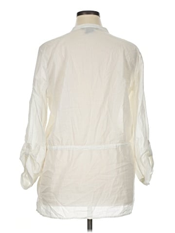 CALVIN KLEIN JEANS Long Sleeve Blouse (view 2)