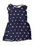 Gymboree 100% Rayon Hearts Blue Dress Size 6 - photo 1