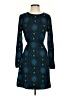 Boden Paisley Blue Cocktail Dress Size 4 - photo 1