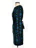 Boden Paisley Blue Cocktail Dress Size 4 - photo 5
