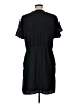 Universal Thread 100% Polyester Solid Black Casual Dress Size L - photo 2