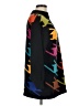 Anne Klein 100% Cotton Graphic Black Pullover Sweater Size M - photo 4