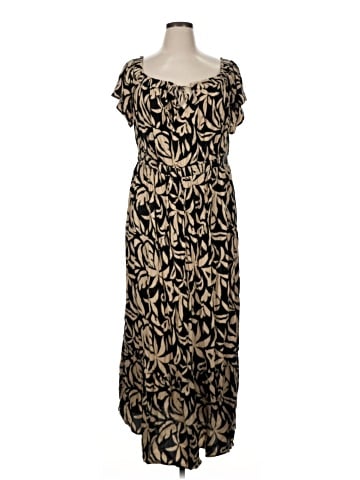 Terra & Sky Casual Dress (view 1)