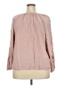 vintage threadz 100% Rayon Pink Long Sleeve Blouse Size 2X - photo 2