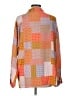 Willow & Root 100% Polyester Color Block Orange Long Sleeve Blouse Size L - photo 2