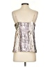 Maven West Silver Sleeveless Blouse Size S - photo 2